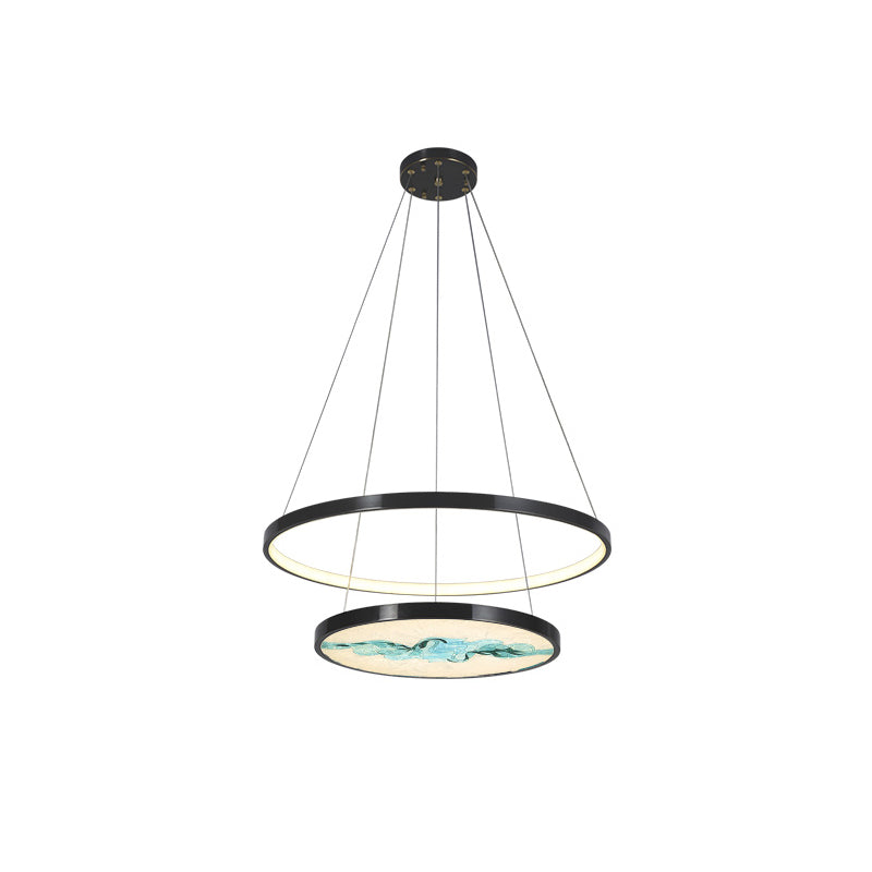 Luz moderna de lujo de lujo nórdico LED Candelier Light para sala de estar comedor