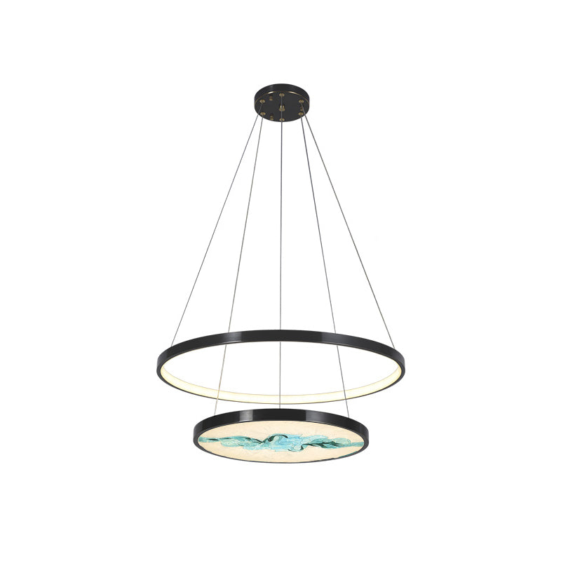 Luz moderna de lujo de lujo nórdico LED Candelier Light para sala de estar comedor