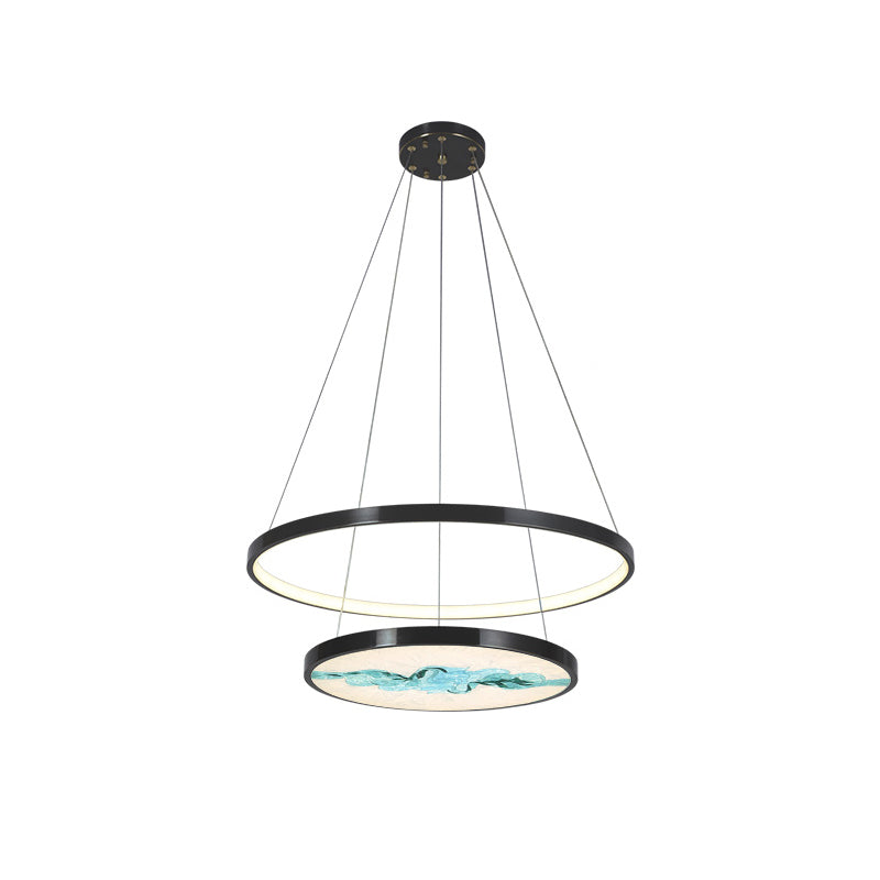 Luz moderna de lujo de lujo nórdico LED Candelier Light para sala de estar comedor