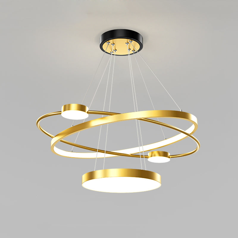 Luce di lusso semplice moderno in stile moderno Lampella a sospensione Luce per soggiorno sala da pranzo