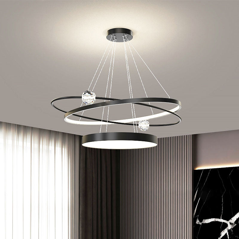 Luce di lusso semplice moderno in stile moderno Lampella a sospensione Luce per soggiorno sala da pranzo