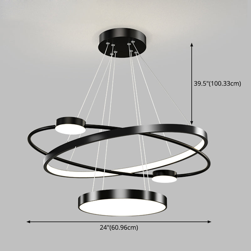 Luce di lusso semplice moderno in stile moderno Lampella a sospensione Luce per soggiorno sala da pranzo