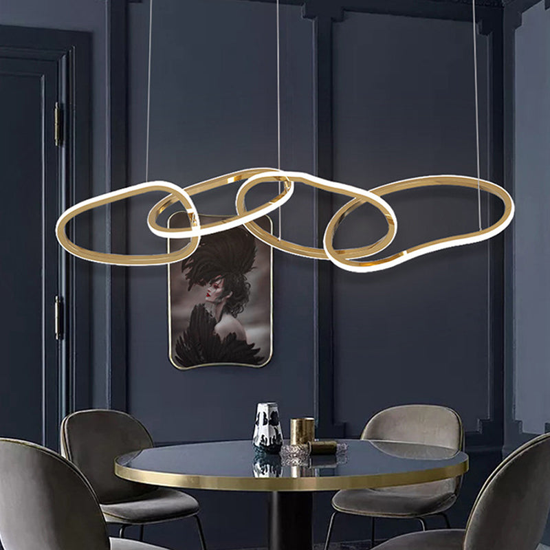 Moderne Noordse licht Luxe artistieke stijl Led kroonluchter Hanglamp voor hanglamp voor eetkamer