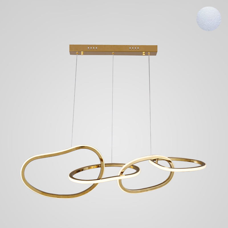 Modern Nordic Light Luxury Artistic Style LED Chandelier Pendant Light Fixture for Dining Room