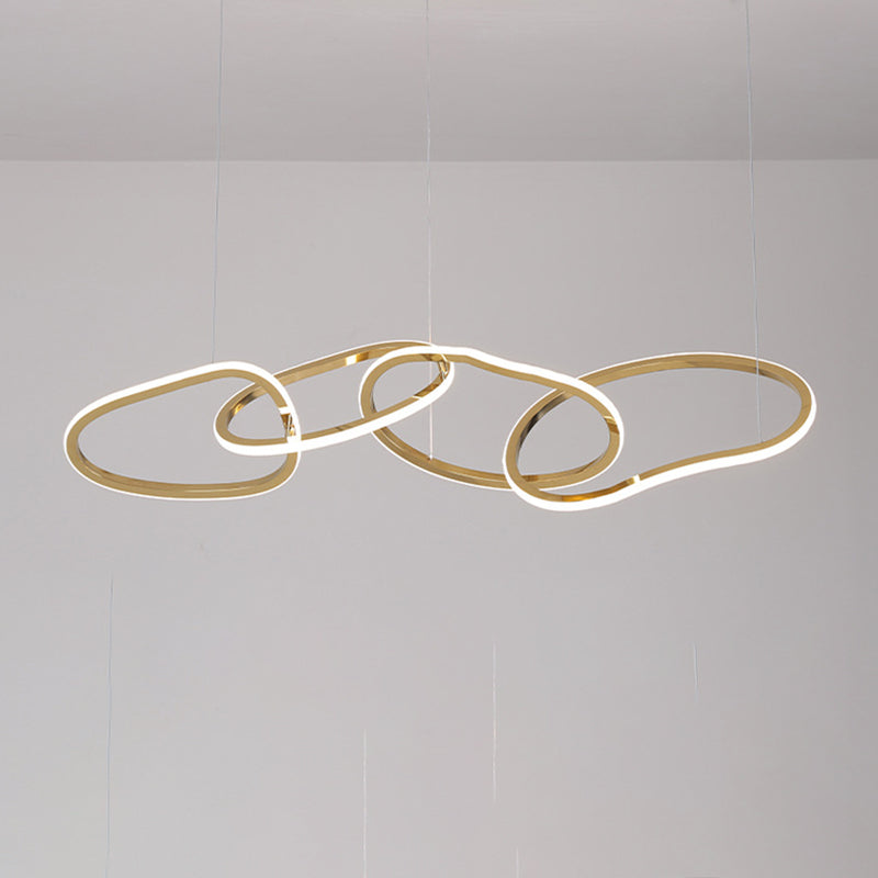 Moderne Noordse licht Luxe artistieke stijl Led kroonluchter Hanglamp voor hanglamp voor eetkamer