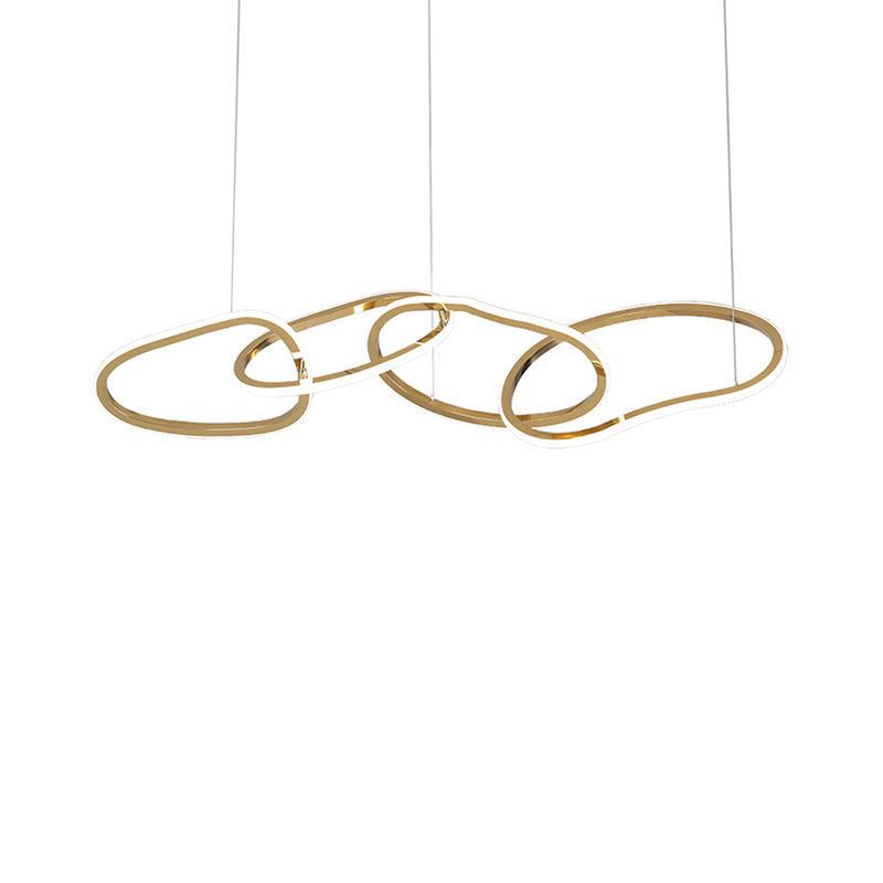 Moderne Noordse licht Luxe artistieke stijl Led kroonluchter Hanglamp voor hanglamp voor eetkamer