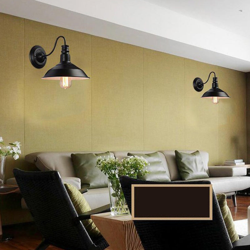 Wandleuchte Leuchte Industriestil Metallstallwandmontage Leuchte