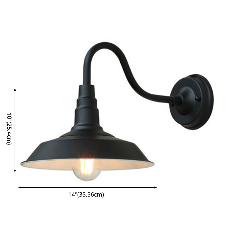 Wandleuchte Leuchte Industriestil Metallstallwandmontage Leuchte