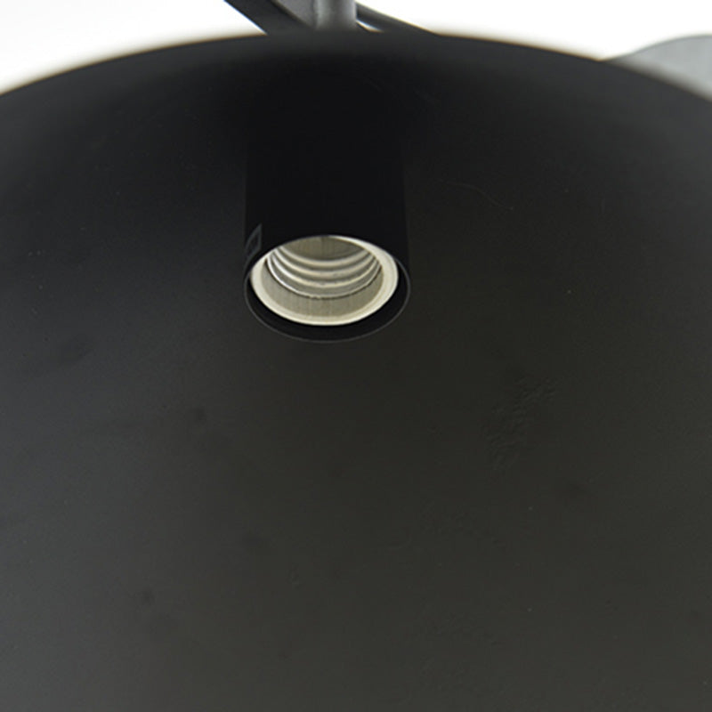 Conical Outdoor Wall Lighting Fixture Industrial Metal Black Wall Mount Light Fixture