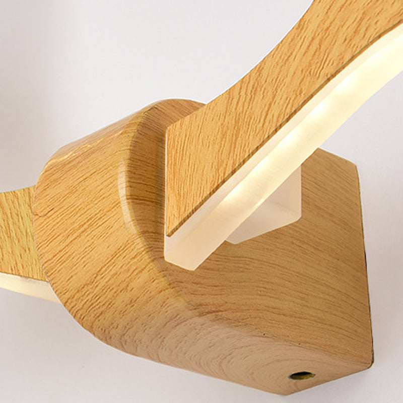 Modern Style Wall Light Creative Lights with Acrylic Shade for Hotel Bedroom