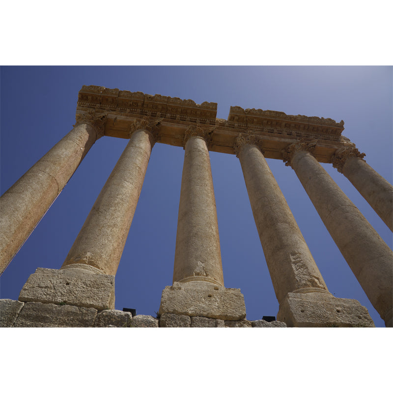 Architecture Mural for Living Room Bedroom Water Resistant, Customized Size