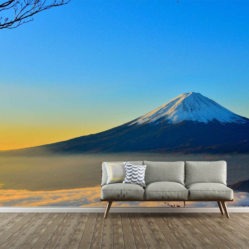 High Mountain Wall Covering for Living Room Waterproofing Mural, Customized Size