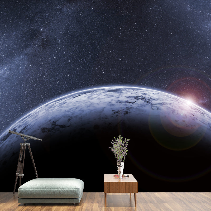 Full Size Outer Space Wall Mural Dreamy Sleeping Room Wall Decor, Customized Size
