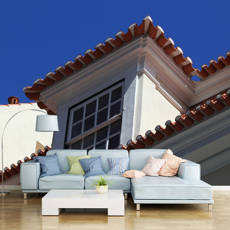 Modern Architecture Mural Decal Waterproofing Wall Decor for Meeting Room