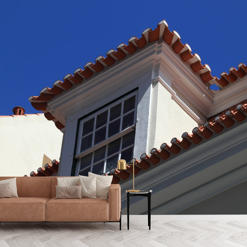 Modern Architecture Mural Decal Waterproofing Wall Decor for Meeting Room