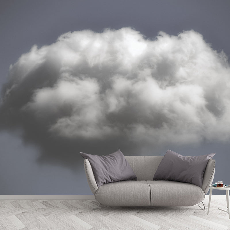 Modern Sky Mural Wallpaper Stain Resistant Wall Decor for Bedroom, Customized Size