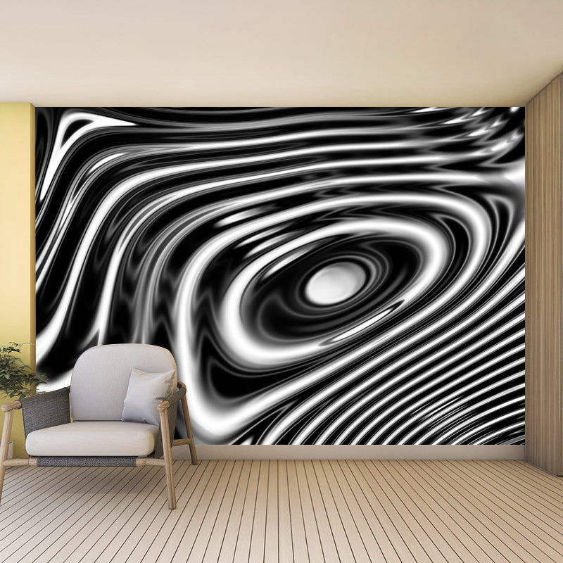 Minimalism Style Abstract Mural Wallpaper Mildew Resistant Living Room Wall Art