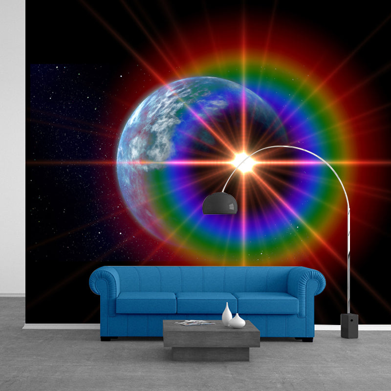 Far Away Mysterious Outer Space Wall Art for Home Decor, Moisture Resistant