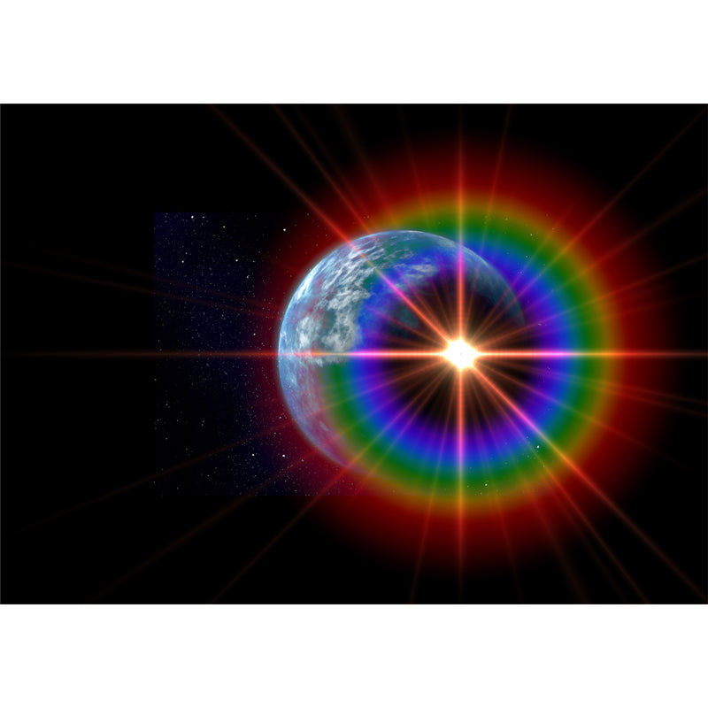 Far Away Mysterious Outer Space Wall Art for Home Decor, Moisture Resistant