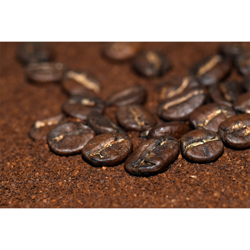 Contemporary Coffee Shop Wall Covering Coffee Beans Mural Decal, Waterproofing