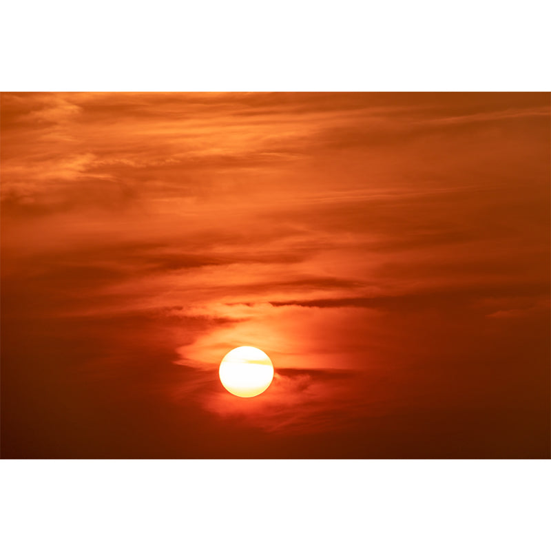 Cloudy Sky Mural Wallpaper for Living Room Waterproof Wall Decor, Made to Measure