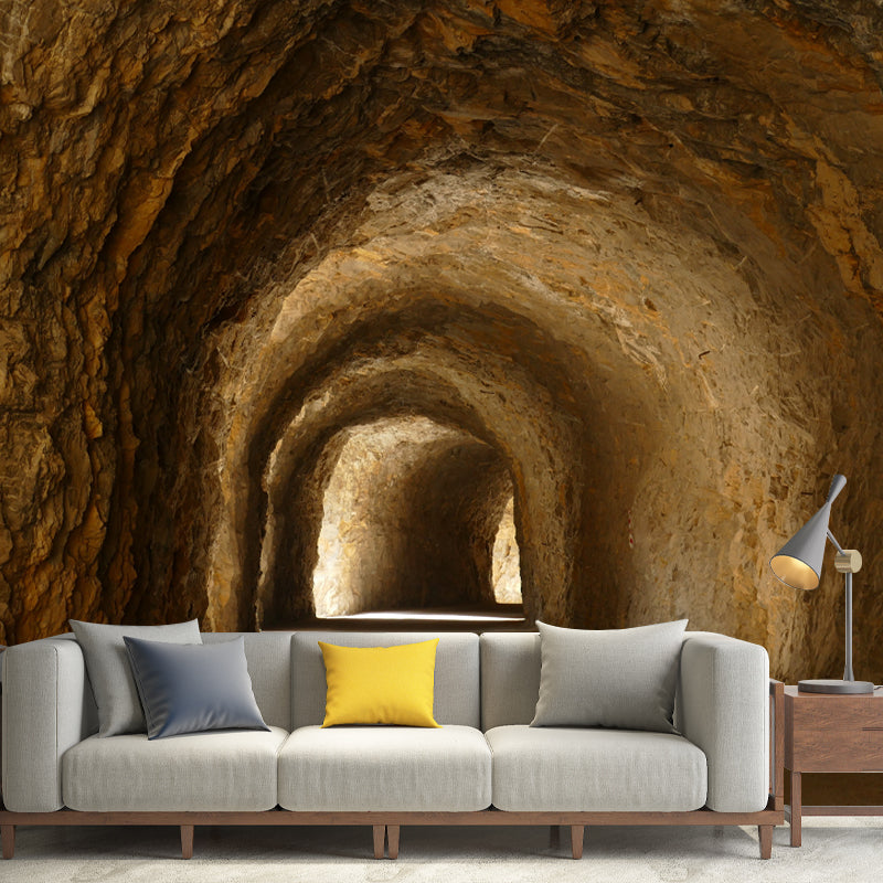 Contemporary Stain Resistant Wall Decor Spatial Extension Mural for Living Room