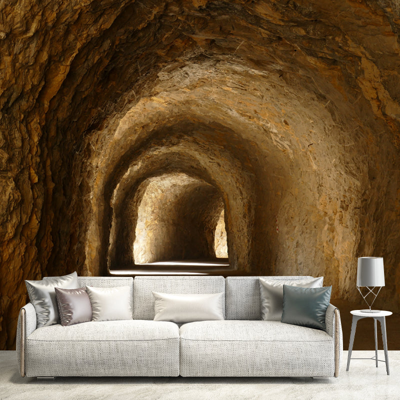 Contemporary Stain Resistant Wall Decor Spatial Extension Mural for Living Room