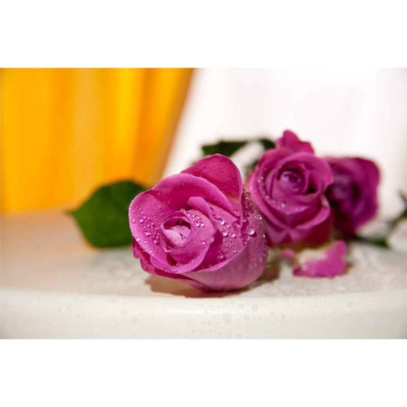 Sitting Room Wall Covering Moisture-Resistant Flower Mural, Made to Measure