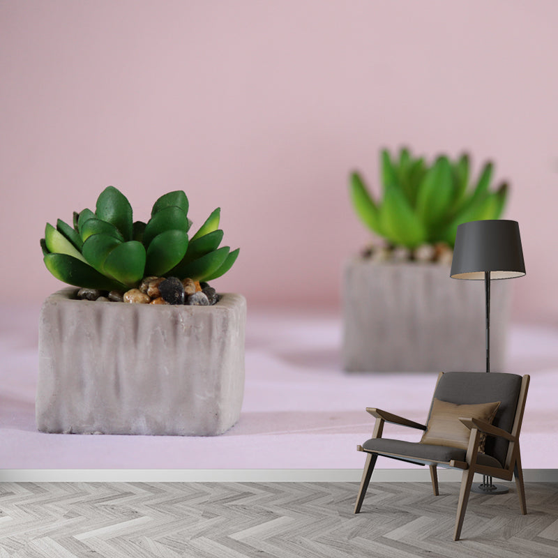 Plant Interior Decoration Wall Covering for Sitting Room, Custom Size Available