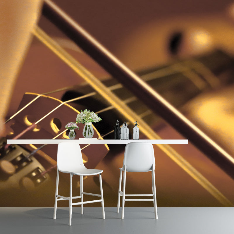 Water Resistant Musical Instrument Wall Decor for Study Room, Optional Size