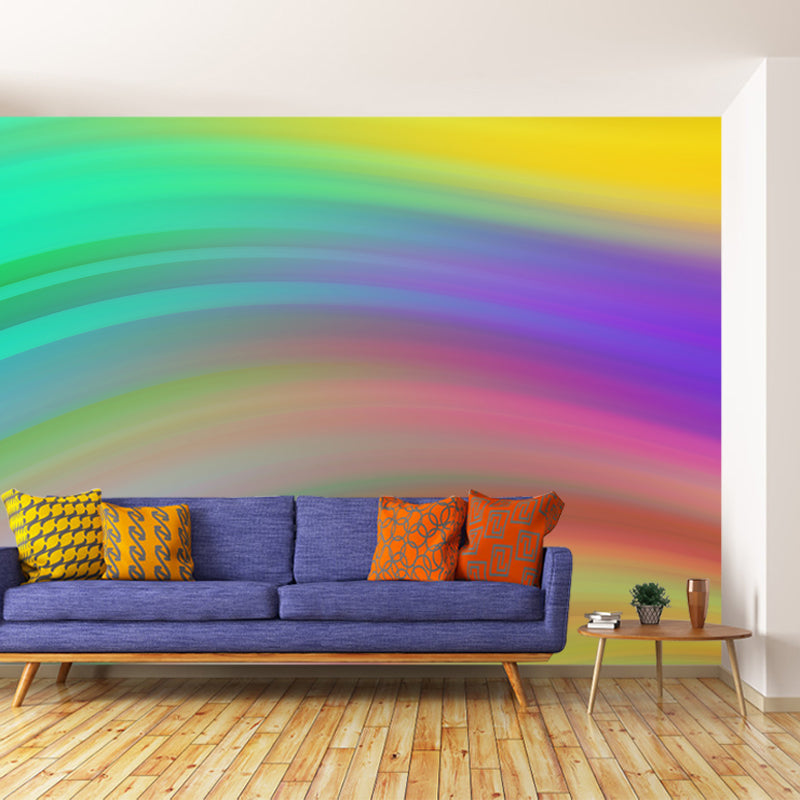 Customized Stain Resistant Abstract Mural Wallpaper for Living Room Bedroom