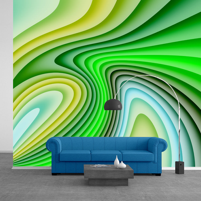 Customized Stain Resistant Abstract Mural Wallpaper for Living Room Bedroom