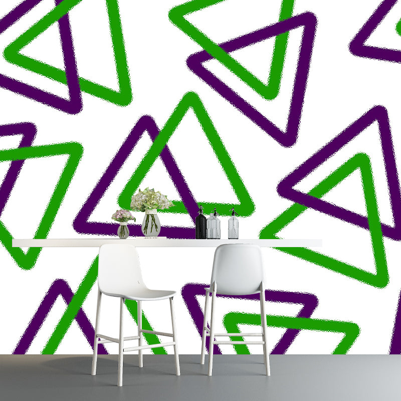 Customized Geometry Wall Mural Modernism Bedroom Living Room Decoration Mural