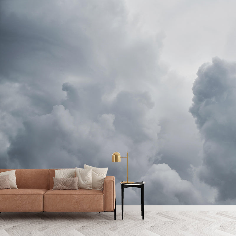 Photography Beautiful Cloud View Mural Decorative Wallpaper Decor for Living Room