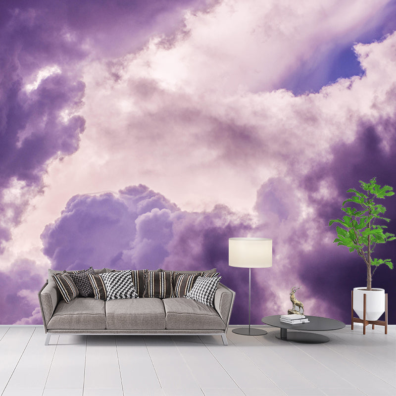 Beautiful Sky View Mural Photography Decorative Wallpaper Decor for Living Room