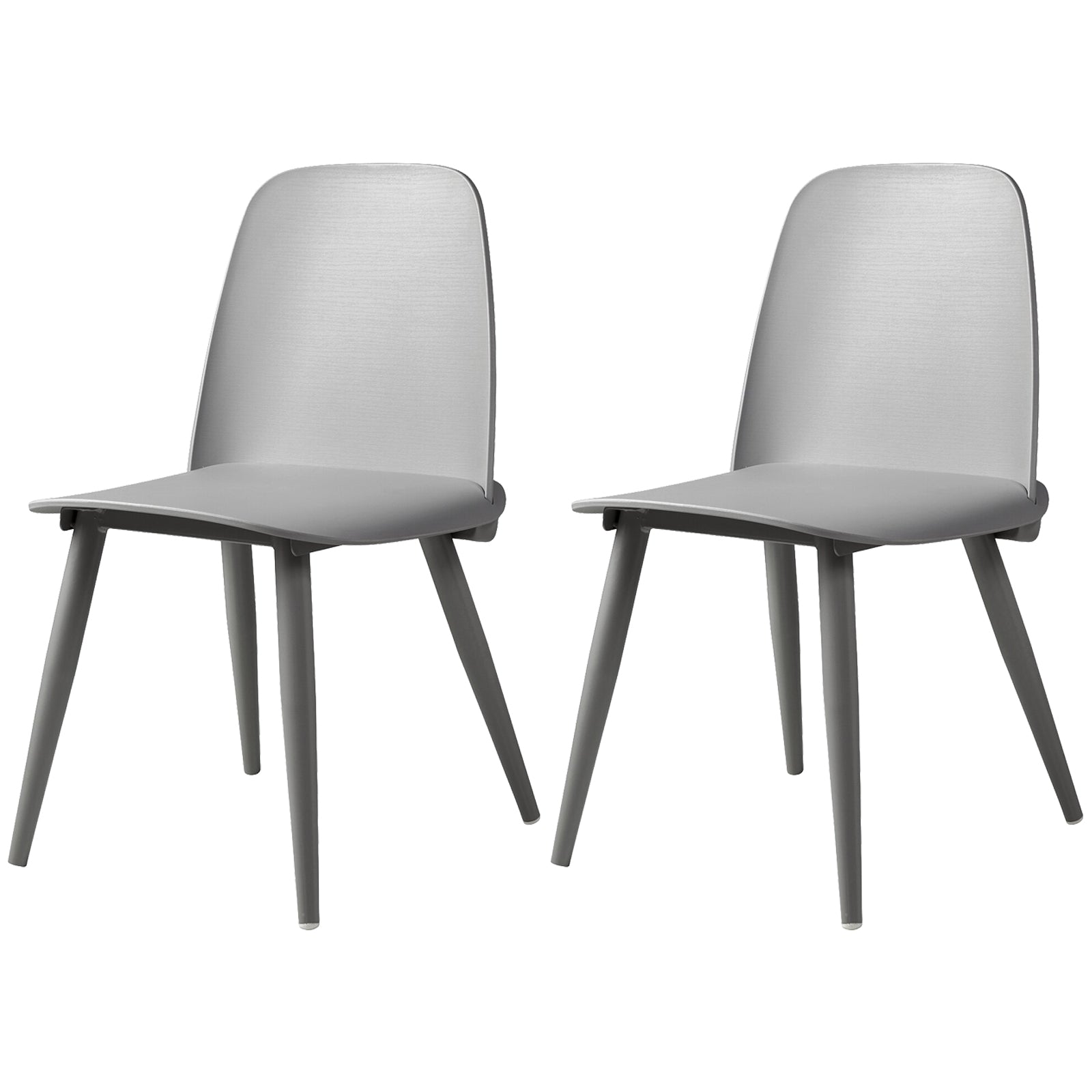Chaises latérales tapissées à la maison de style moderne chaises de salle à manger latérales multicolores