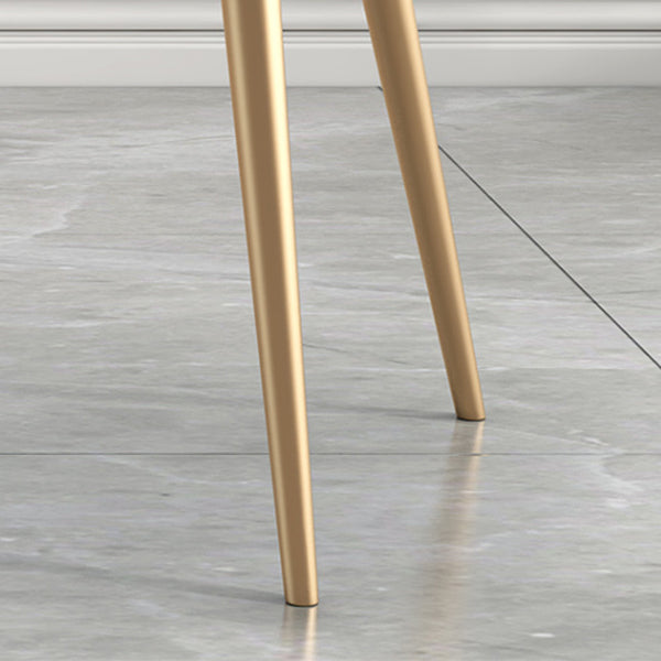 Chaise de salle à manger en métal de style scandinave, chaise à oreilles décontractée pour café
