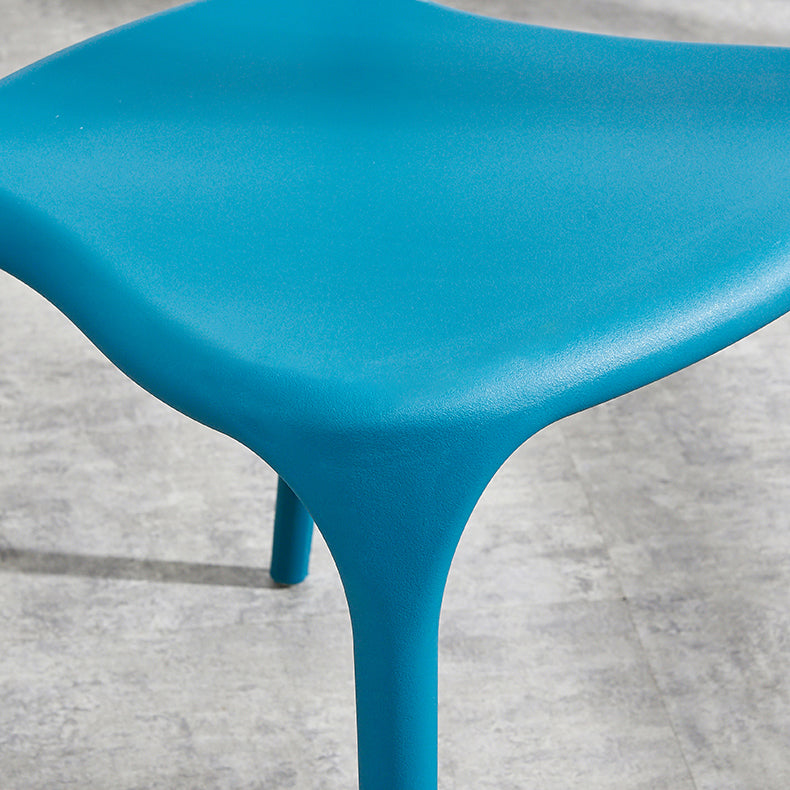 Plastique moderne Open Doss Dining Claid 30 "H Chaise de salle à manger pour chambre de restaurant