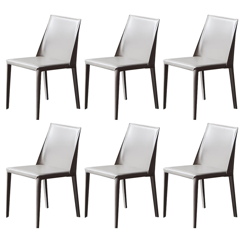 Chaise à dossier solide de style scandinave, pour usage domestique, chaises de salle à manger en métal
