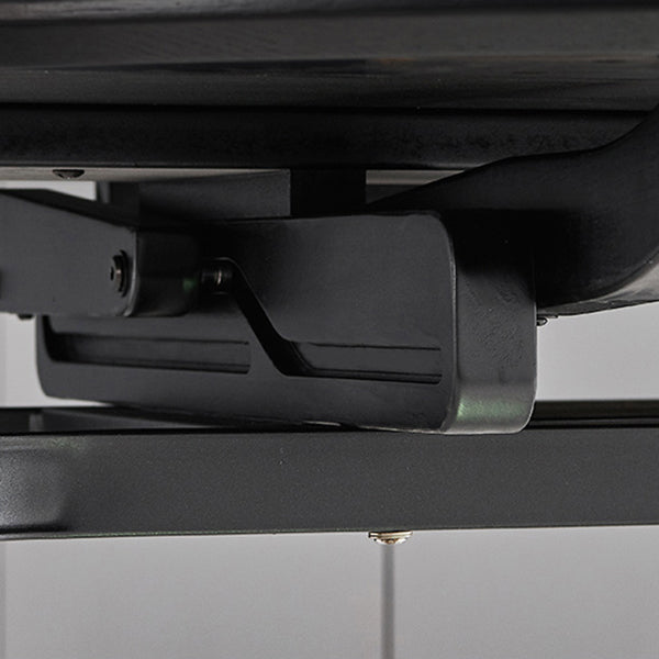 Contemporary Collapsible Sintered Stone Dining Room Table with 4 Solid Wood Legs Kitchen Dining Set