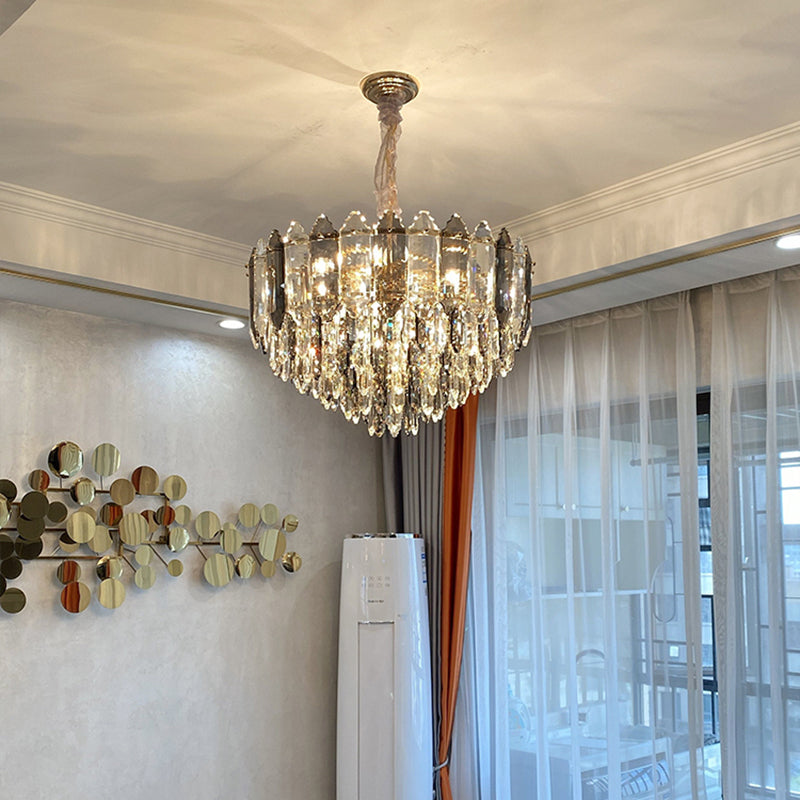 Circular Chandelier Pendant Lighting Fixtures Modern Dining Room Lighting