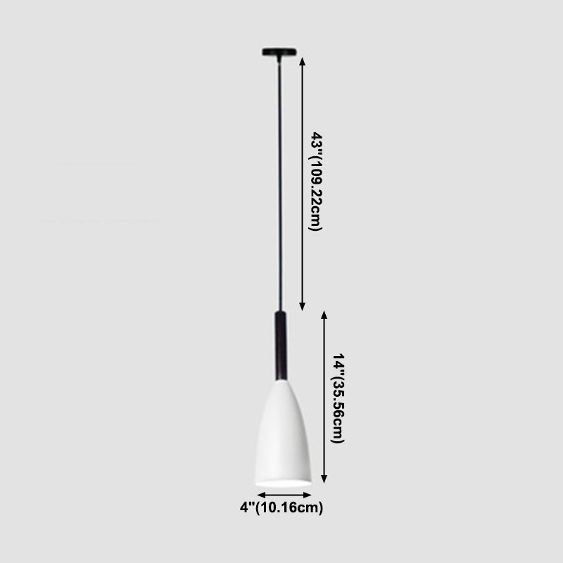 Confonante conico conico a 1 lutto Light MODERN MODERNIT METTAGLIO IMPIO DI LIGHTINA