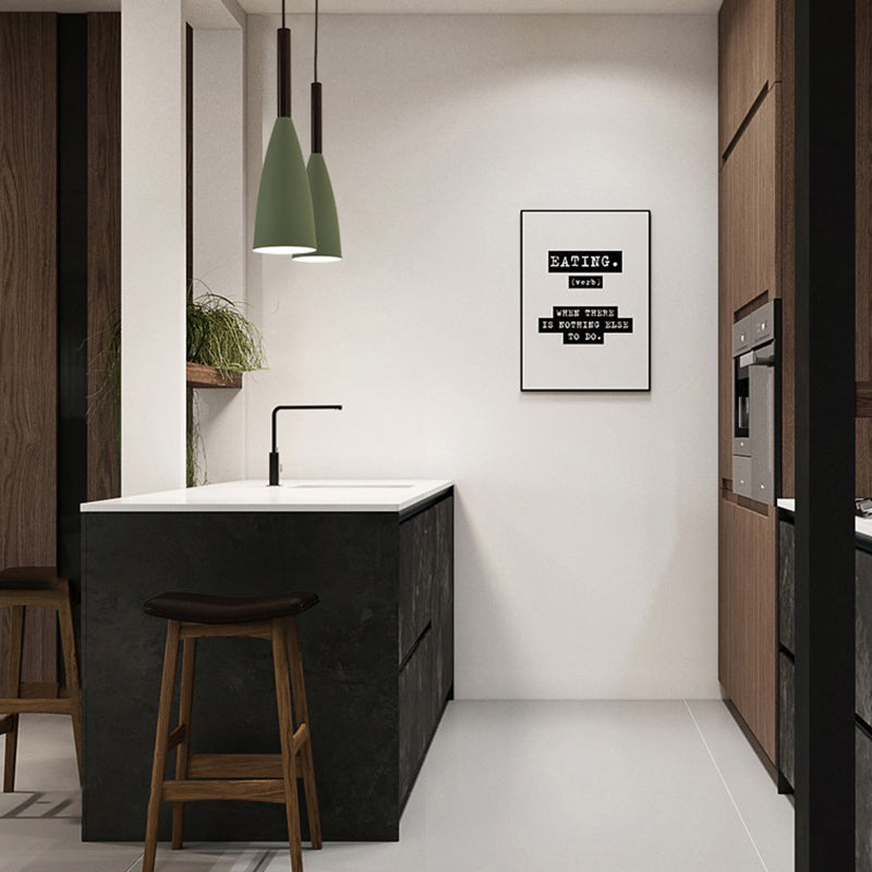 Confonante conico conico a 1 lutto Light MODERN MODERNIT METTAGLIO IMPIO DI LIGHTINA