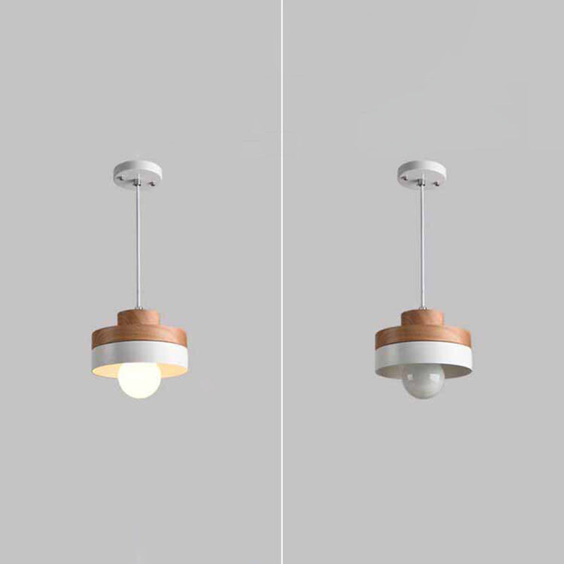 Geometric 1-Light Down Mini Pendant Metal Modern Style Down Lighting Pendant