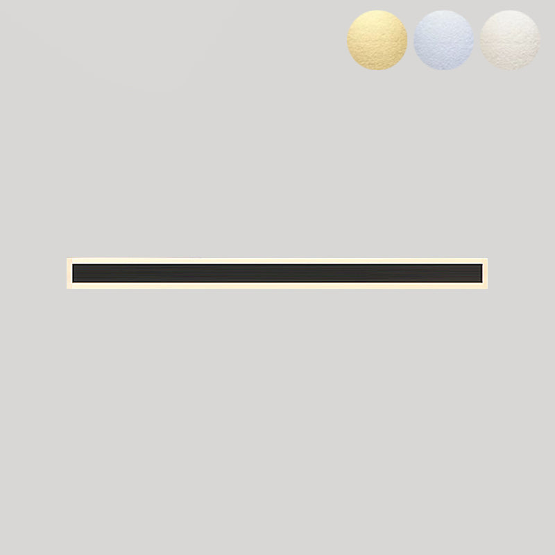 Modern Wall Lights Rectangle Wall Sconce Lights Metal 1 Light Wall Sconce Lights