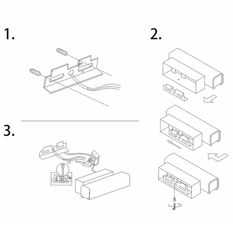 Acryl schwarzer LED -Wandleuchten im modernen prägnanten Stil Aluminium rechteckig rotierbare Wandlampe