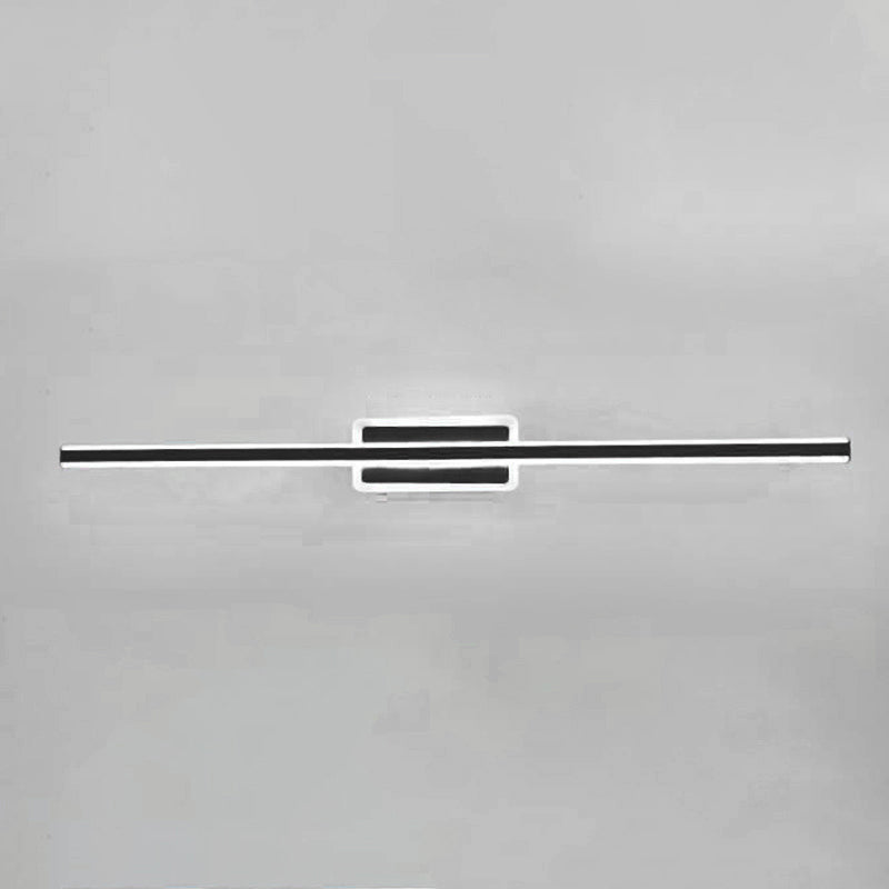 Luminaires d'éclairage de vanité de style moderne lampes murales à LED en aluminium