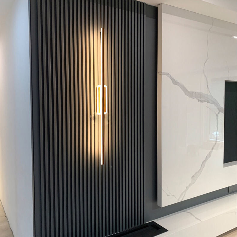 Luminaires d'éclairage de vanité de style moderne lampes murales à LED en aluminium