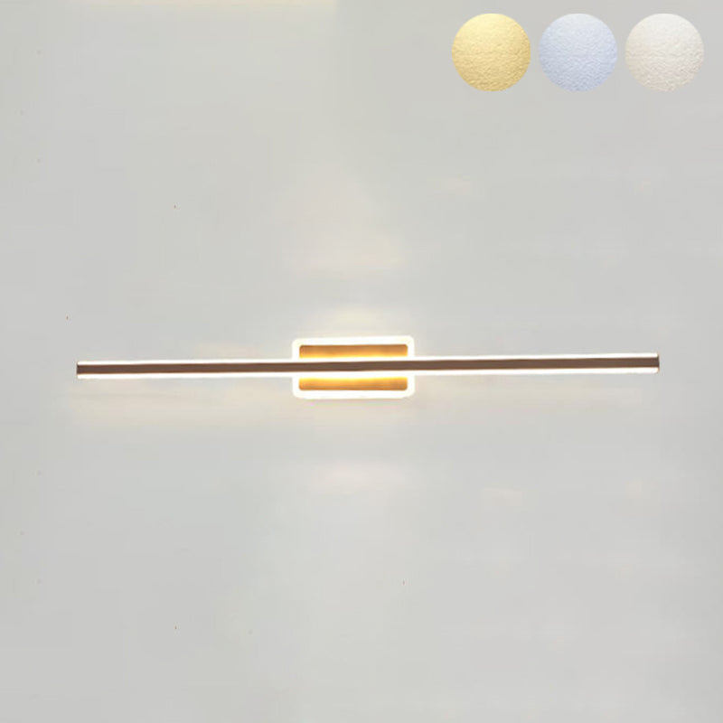 Luminaires d'éclairage de vanité de style moderne lampes murales à LED en aluminium