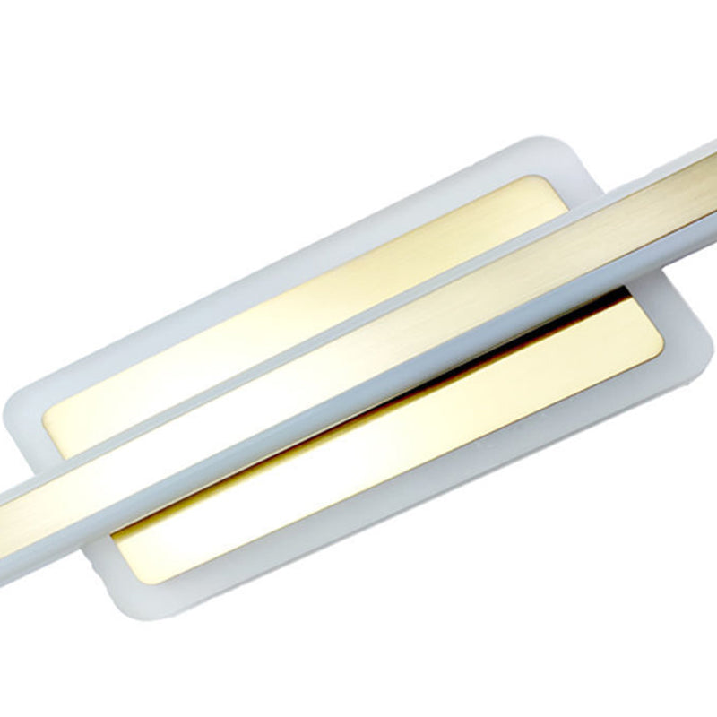 Luminaires d'éclairage de vanité de style moderne lampes murales à LED en aluminium